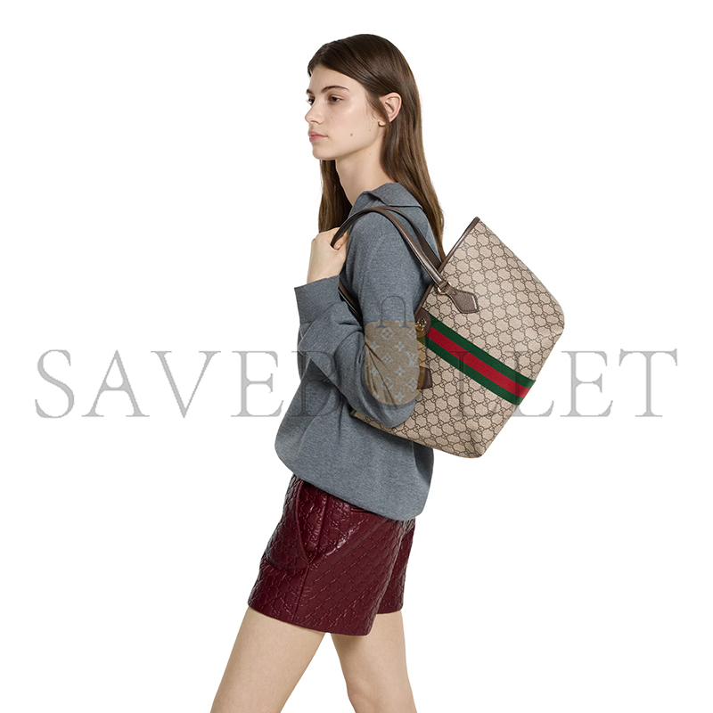 GUCCI OPHIDIA MEDIUM TOTE BAG ‎836831 (25.5*23*15.5cm)